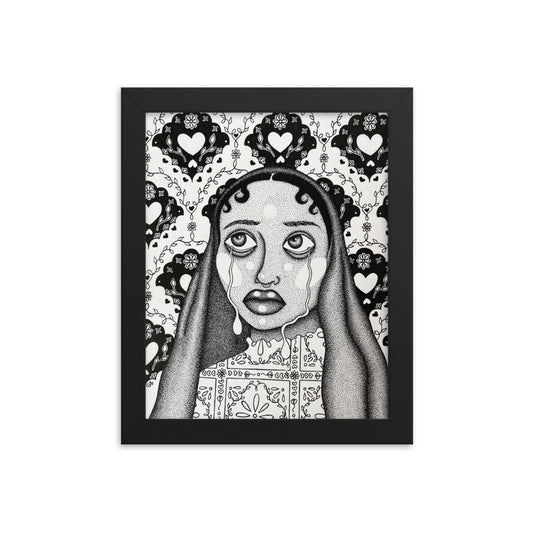 Spectral Visions of Love Framed Print